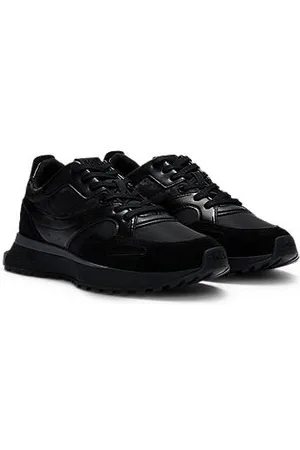 HUGO BOSS Sneakers aus verschiedenen Materialien wie Mesh und Leder