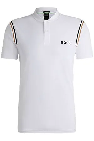 HUGO BOSS Active Poloshirt mit Feuchtigkeitsregulierung