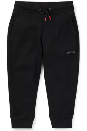 HUGO BOSS Kids-Jogginghose aus Baumwoll-Mix mit Logo-Print