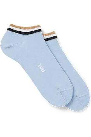 HUGO BOSS Zweier-Pack knöchellange Socken mit Signature-Streifen