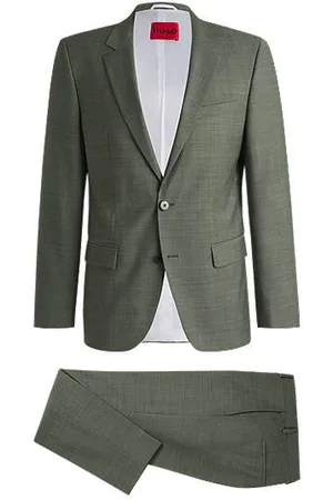 HUGO BOSS Slim-Fit Anzug aus Performance-Stretch-Gewebe