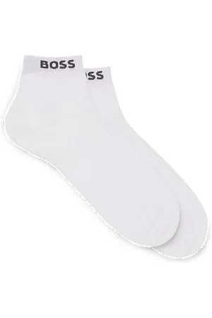 HUGO BOSS Zweier-Pack kurze Socken mit Logo-Bündchen