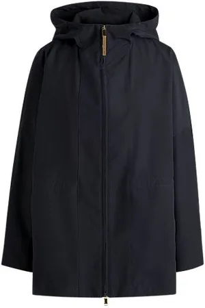 HUGO BOSS Wasserabweisende Jacke aus italienischer Wolle