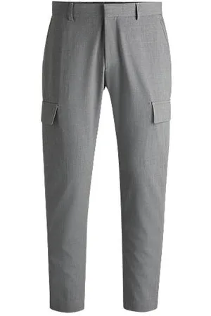 HUGO BOSS Tapered-Fit Cargo-Hose aus funktionalem Stretch-Gewebe