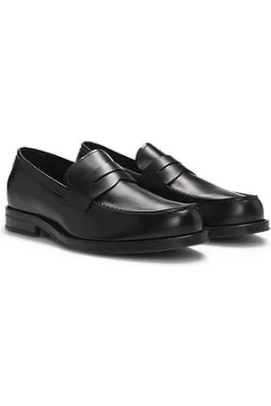 HUGO BOSS Dressletic-Pennyloafer aus Leder