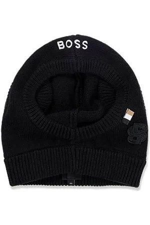 HUGO BOSS Gestrickte Hunde-Mütze mit Double-B-Monogramm