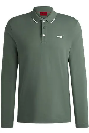 HUGO BOSS Poloshirt aus Baumwoll-Piqué mit Logo-Detail