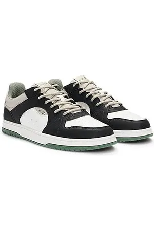 HUGO BOSS Sneakers aus verschiedenen Materialien wie Ripstop und Veloursleder-Imitat