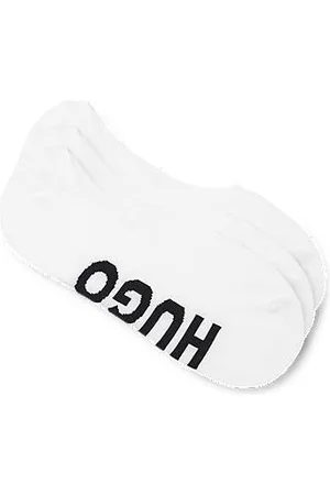 HUGO BOSS Dreier-Pack Füßlinge mit großen Logos