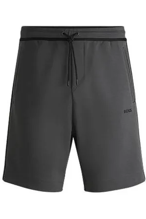 HUGO BOSS Tunnelzug-Shorts mit Tape und Logo-Details