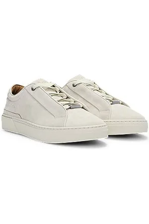 HUGO BOSS Gary Lowtop Sneakers aus Veloursleder