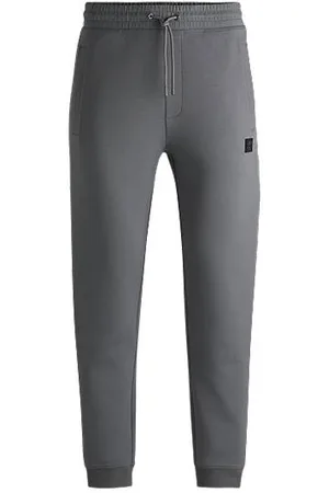 HUGO BOSS Jogginghose aus Baumwoll-Mix mit Stack-Logo