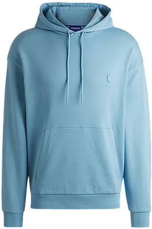 HUGO BOSS Hoodie aus Baumwoll-Terry mit Happy -Logo