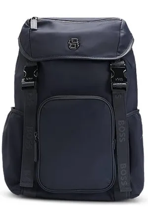 HUGO BOSS SELECTED BY SHOHEI OHTANI Rucksack mit mehreren Fächern und Double-B-Monogramm