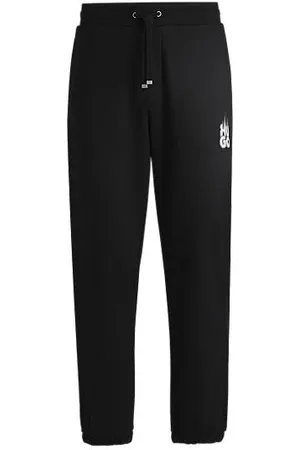 HUGO BOSS Jogginghose aus Baumwoll-Terry mit Smoke-Logo
