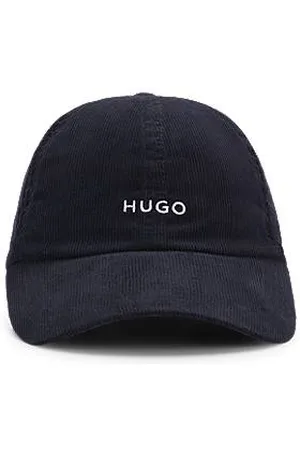 HUGO BOSS Cap aus Baumwoll-Cord mit Logo-Stickerei