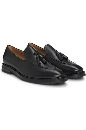 HUGO BOSS Loafer aus italienischem Leder mit Quasten