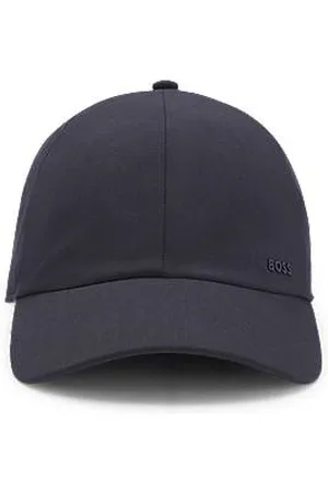 HUGO BOSS Cap aus angerautem Twill mit Logo-Schriftzug