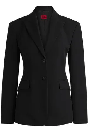 HUGO BOSS Regular-Fit Blazer aus Stretch-Gewebe