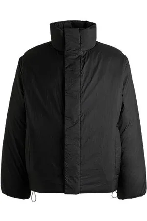 HUGO BOSS Wasserabweisende Steppjacke mit verdecktem Verschluss