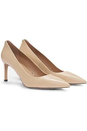 HUGO BOSS Pumps aus Nappaleder mit Absatz
