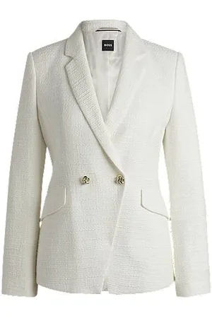 HUGO BOSS Slim-Fit Blazer aus einem Baumwoll-Mix