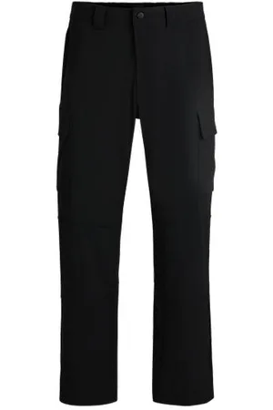 HUGO BOSS Relaxed-Fit Cargo-Hose aus Stretch-Gewebe