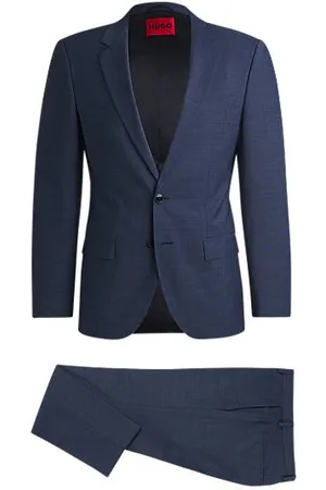 HUGO BOSS Slim-Fit Anzug aus Performance-Stretch-Gewebe