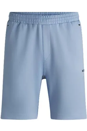 HUGO BOSS Active Shorts aus Stretch-Gewebe mit dekorativen reflektierenden Details
