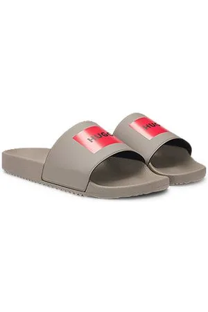 HUGO BOSS Slides mit Logo auf dem Riemen