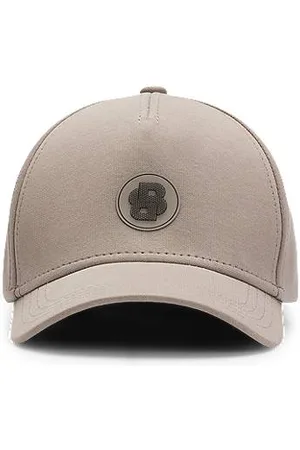 HUGO BOSS Cap aus Baumwoll-Mix mit Double-B-Monogramm-Aufnäher