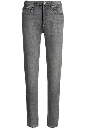 HUGO BOSS Slim-Fit Jeans aus gefärbtem Stretch-Denim