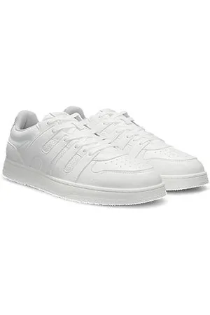 HUGO BOSS Sneakers aus Kunstleder mit Logo auf dem Obermaterial