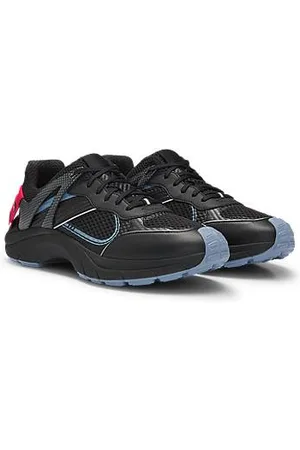 HUGO BOSS X RB Hybrid-Sneakers mit markanter Fersenpartie