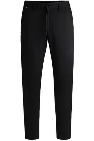 HUGO BOSS Slim-Fit Hose aus Performance-Stretch-Jersey