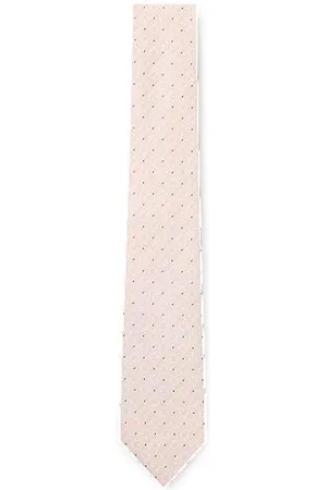 HUGO BOSS Krawatte aus Seide mit Jacquard-Muster