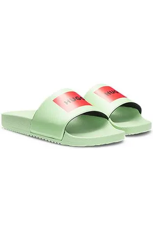 HUGO BOSS Slides mit Logo auf dem Riemen
