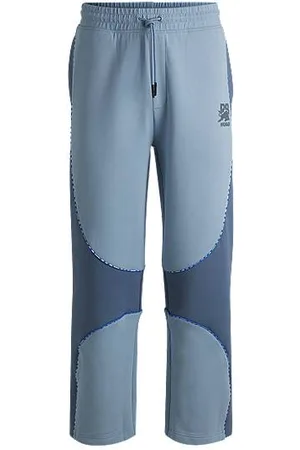 HUGO BOSS X RB Jogginghose aus Baumwoll-Mix mit Paspeln