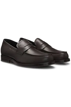 HUGO BOSS Dressletic-Loafer aus weichem Leder