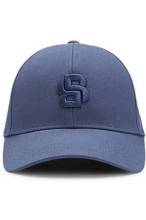 HUGO BOSS Cap aus Baumwoll-Twill mit aufgesticktem Double-B-Monogramm