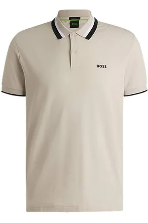 HUGO BOSS Paddy-Poloshirt mit Kontraststreifen