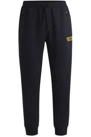 HUGO BOSS Jogginghose aus Stretch-Baumwolle mit Logo-Detail
