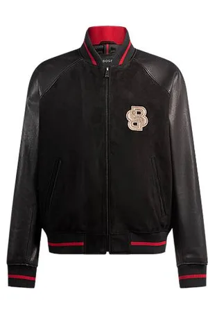 HUGO BOSS X Creation of the Gods College-Jacke mit Stickerei