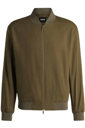 HUGO BOSS SELECTED BY SHOHEI OHTANI Slim-Fit Jacke aus Leinen-Mix