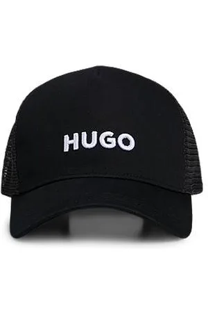 HUGO BOSS Cap aus Baumwoll-Twill mit Mesh-Einsätzen
