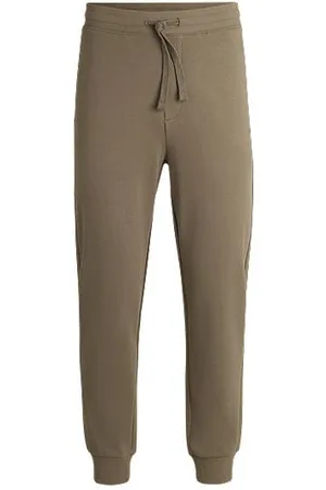 HUGO BOSS Jogginghose aus Baumwoll-Terry mit Logo-Print
