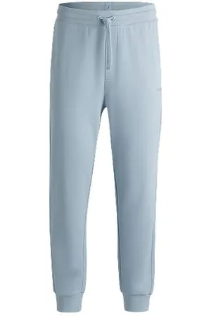 HUGO BOSS Jogginghose aus Baumwoll-Terry mit Logo-Print