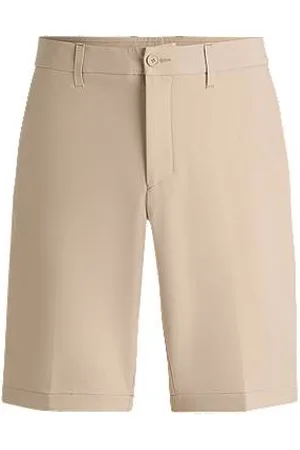 HUGO BOSS Slim-Fit Shorts aus wasserabweisendem Stretch-Gewebe