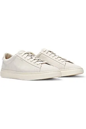 HUGO BOSS Sneakers aus Veloursleder mit Gummisohlen