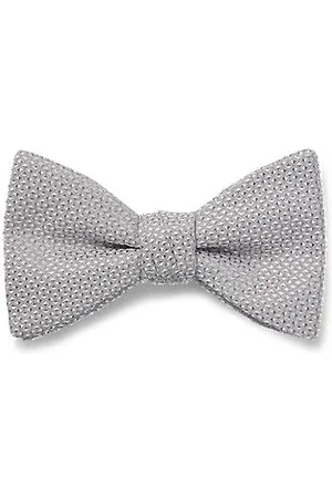 HUGO BOSS Fliege aus Seiden-Mix mit Jacquard-Muster